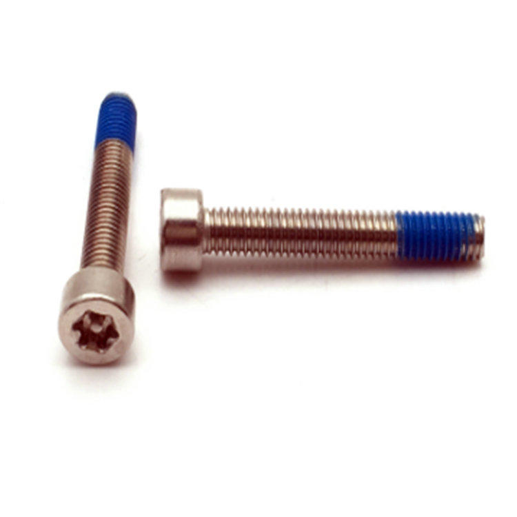 Zaisťovacia skrutka torx M5 ISO14579 z nehrdzavejúcej ocele 304 potiahnutá nylonom