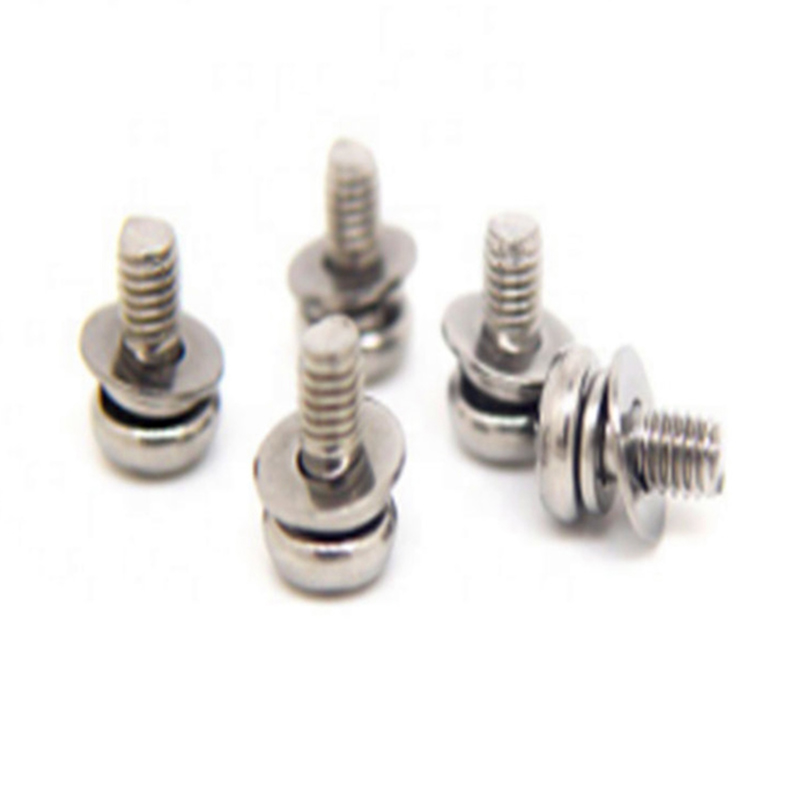 M3x6mm pasivačná krížová skrutka s krížovou podložkou M3x6mm pasivačná krížová skrutka s krížovou podložkou