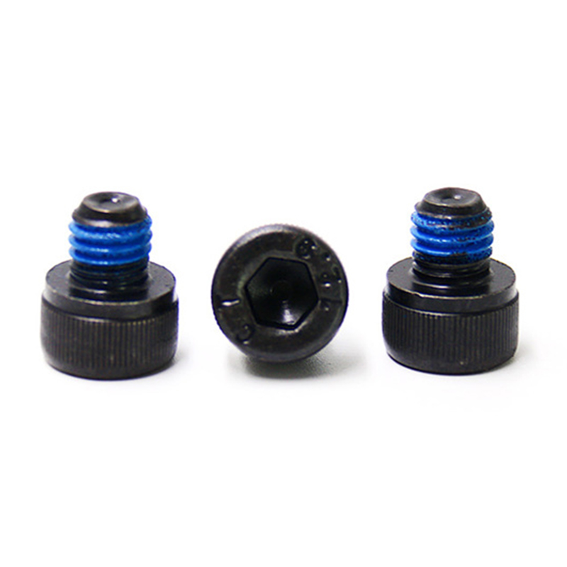 Customized m8 stainless steel knurled head nylon patch screw Customized m8 stainless steel knurled head nylon patch screw