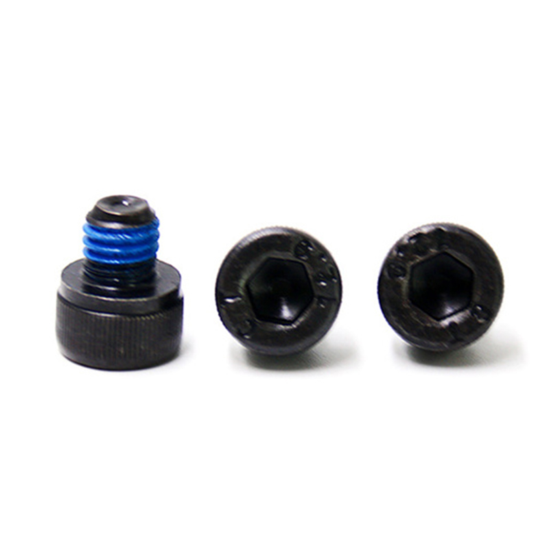 Customized m8 stainless steel knurled head nylon patch screw Customized m8 stainless steel knurled head nylon patch screw