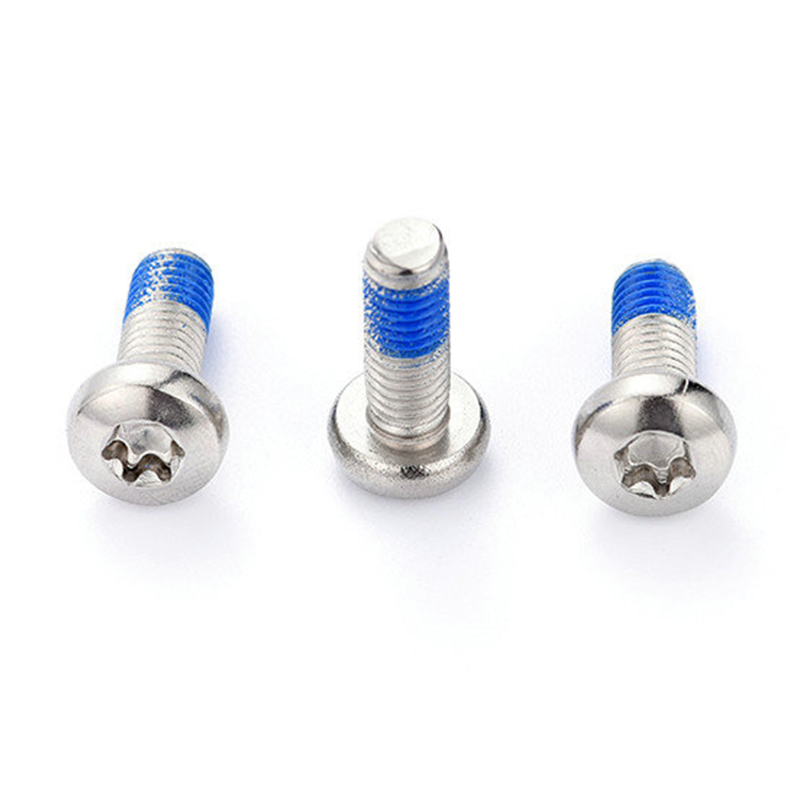 M3 torx skrutka s okrúhlou hlavou s nylonovou nášivkou M3 torx skrutka s okrúhlou hlavou s nylonovou nášivkou